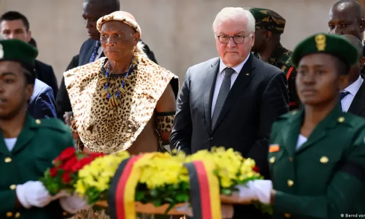 Germany takes responsibility for the atrocities committed in Tanzania.